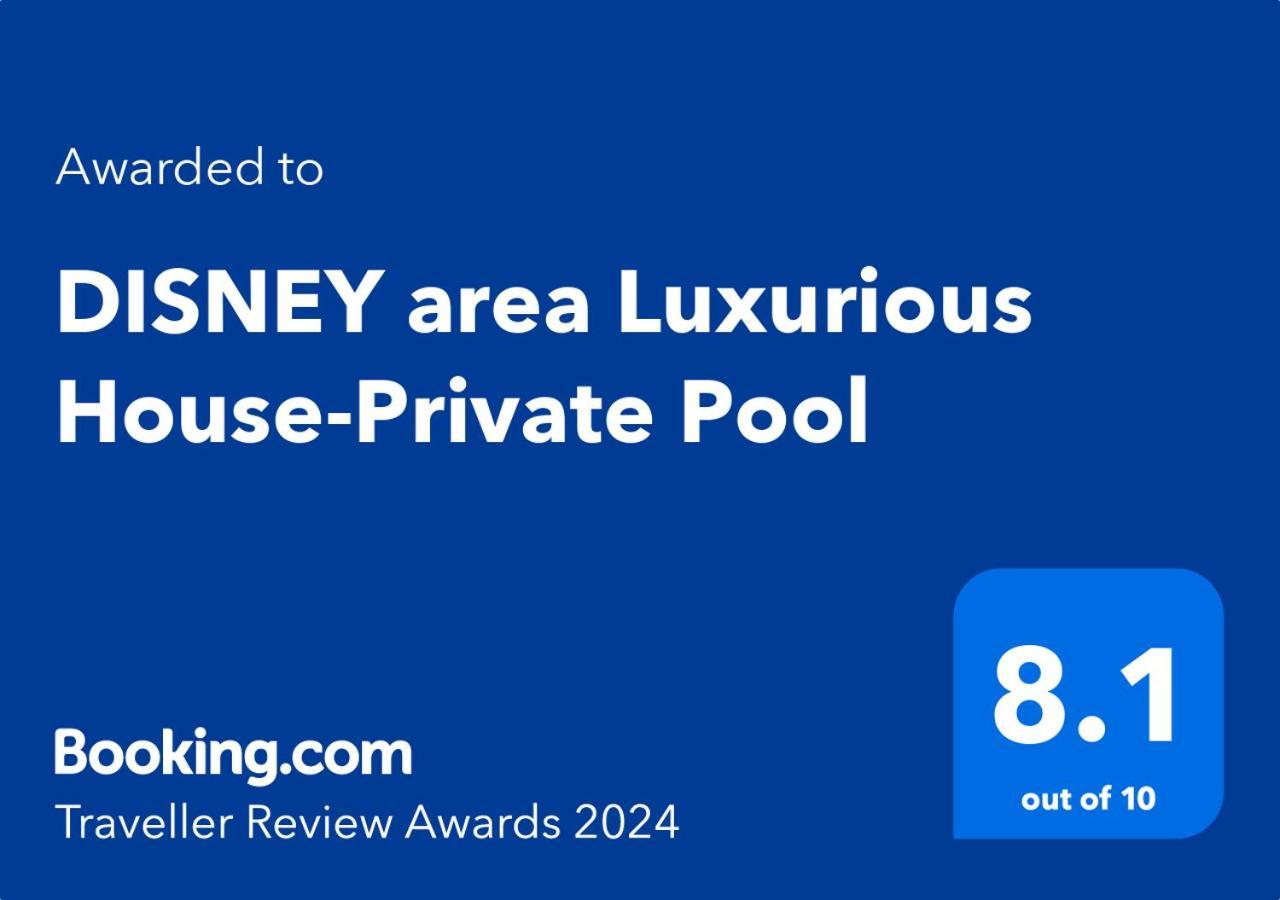 Disney Area Luxurious House-Private Pool Киссимми Экстерьер фото